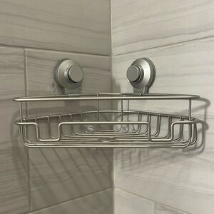 Made By Design Silver Bath Storage Rack